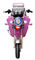 Purpurrote des Chinese-3 mechanische Trommelbremse Rad-des Motorrad-160 für Frau