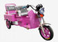 Purpurrote des Chinese-3 mechanische Trommelbremse Rad-des Motorrad-160 für Frau