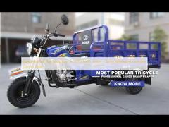 Benzin Tuk Tuk Motorrad mit Seitensitzen, Dreirädriges chinesisches Cargo-Trike