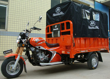 Dreiradlieferwagen der Fracht-200CC mit hinterer Segeltuch-Abdeckung für regnende Bereiche im Freien