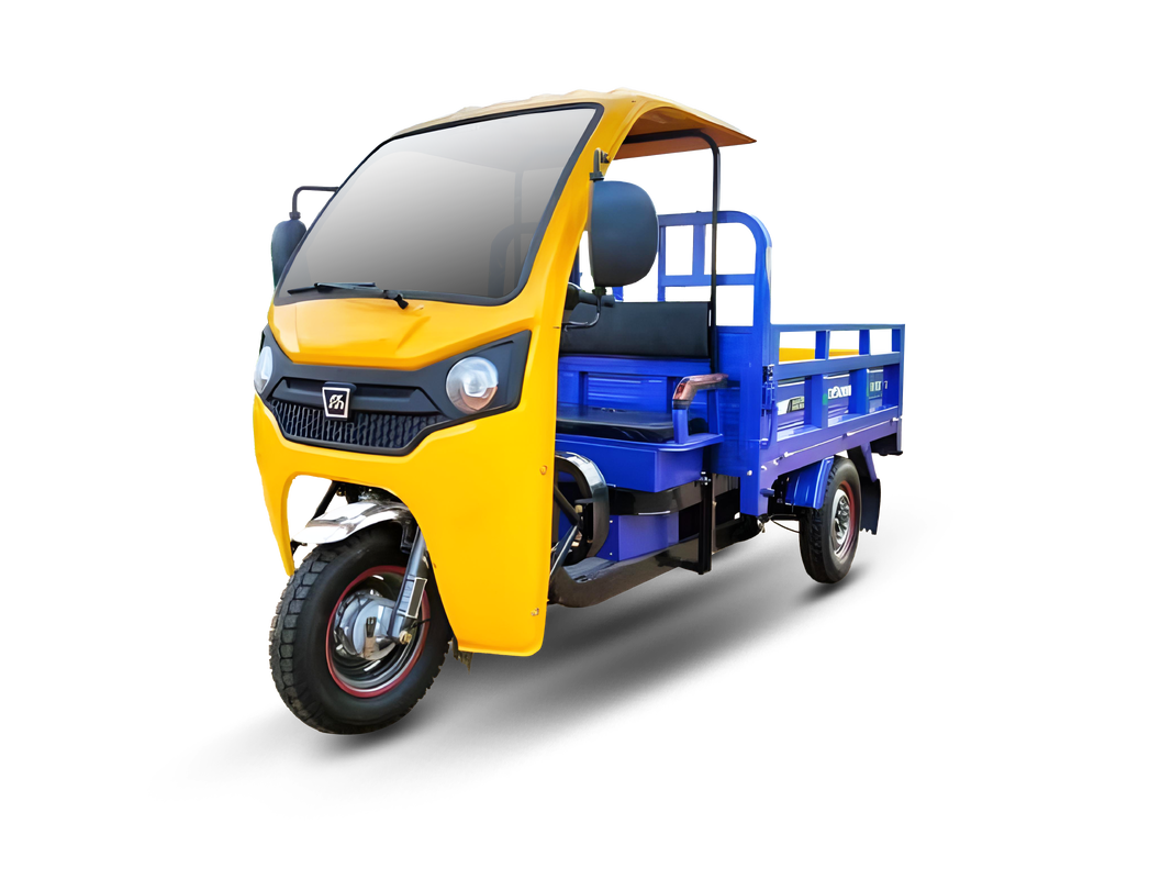 4000W Electric Cargo Tricycle Eliminate Range Anxiety with 25° Climbing Ability for Smooth Delivery