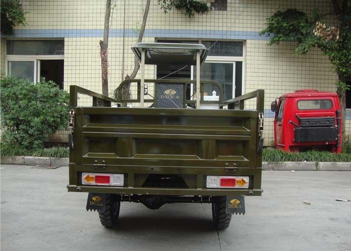 Antriebswelle motorisiertes Rad-Fracht-Motorrad des Chinese-3 mit Stahlrahmen-und Auto-Achse