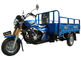 Blaues Fracht-Dreirad des Brennstoff-Motor150cc mit runder Scheinwerfer-Last 800kg