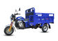 Dreirad der Luftkühlungs-Fracht-150CC, elektrische drei drehen das dunkelblaue Motorrad