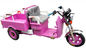 Purple Chinese 3 Wheel Motorcycle 160 Mechanical Drum Brake For Female