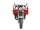 Rotes offenes Rad-Fracht-Motorrad des Körper-3, erwachsenes Fracht-Dreirad 150ZH-H